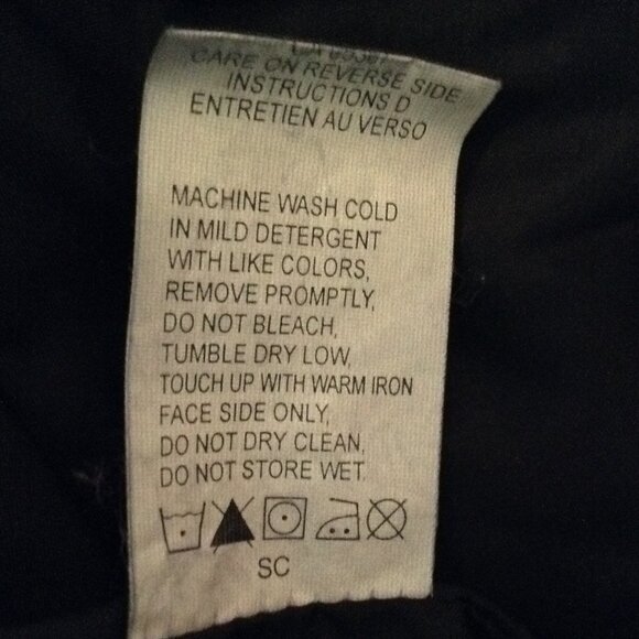 VTG Columbia Ski Jacket, Heavy Fleece Liner; "XL", Black/Grey; Warm, Lightweight - Picture 4 of 5